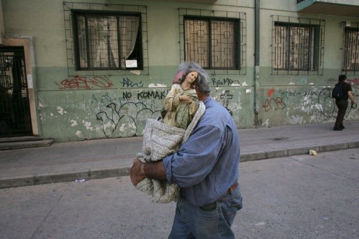 Earthquake in Chile, South America