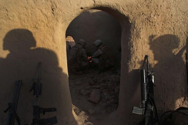 Taliban camp visit, Afghanistan