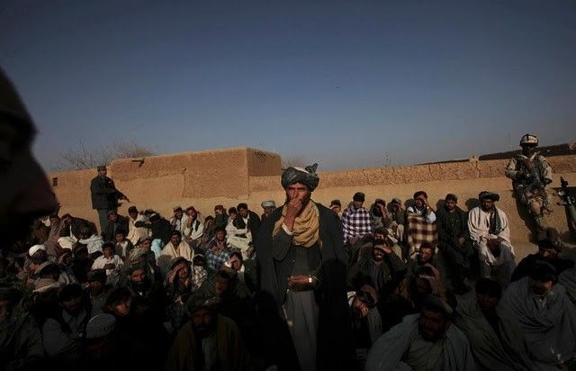 Taliban camp visit, Afghanistan