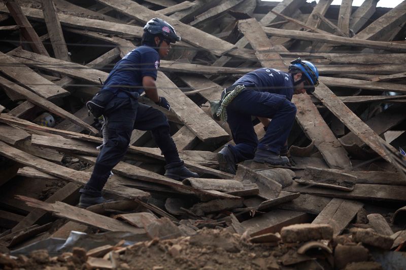 3 days after earthquake in Chile, South America