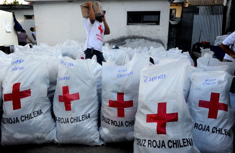 3 days after earthquake in Chile, South America