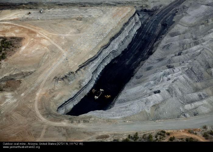 Bird's-eye view photography by Yann Arthus Bertrand