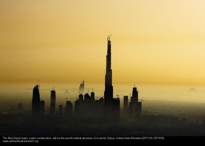 Bird's-eye view photography by Yann Arthus Bertrand