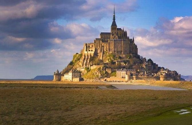 city castle by the sea