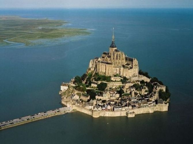 city castle by the sea