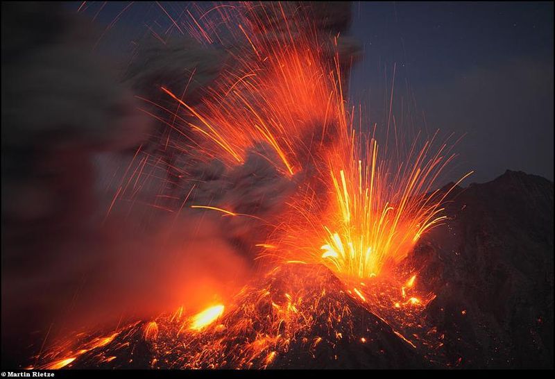 Volcano photography by Martin Rietze