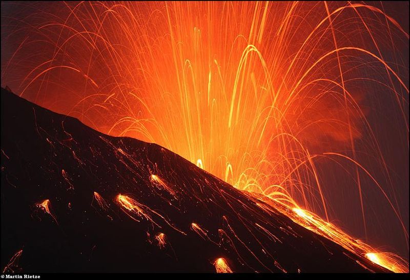 Volcano photography by Martin Rietze