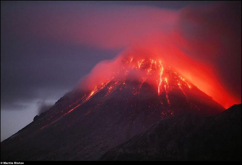 Volcano photography by Martin Rietze