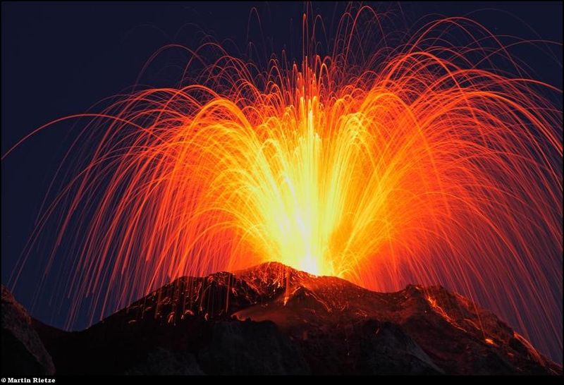 Volcano photography by Martin Rietze