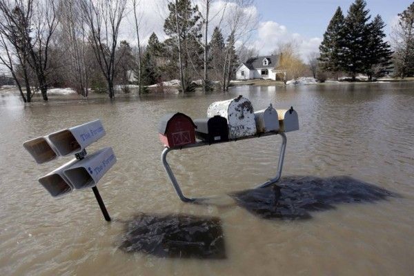 Flooding in North Dakota, United States