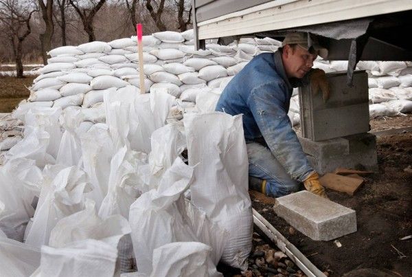 Flooding in North Dakota, United States