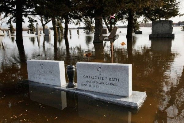 Flooding in North Dakota, United States