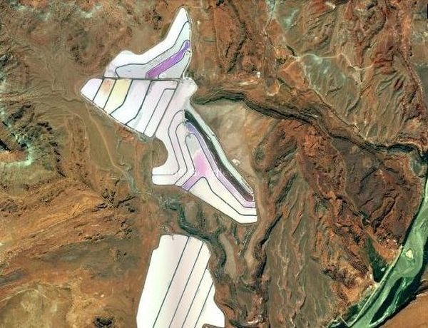 Interesting places on Google Earth