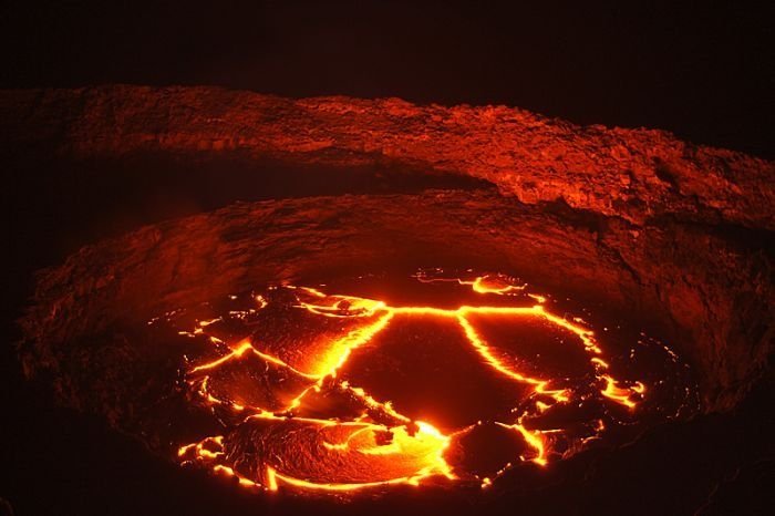 volcanoes around the world