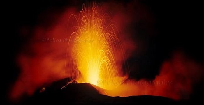 volcanoes around the world