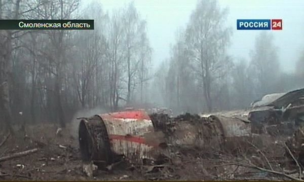 Polish President Lech Kaczynski died in plane crash, Smolensk, Russia