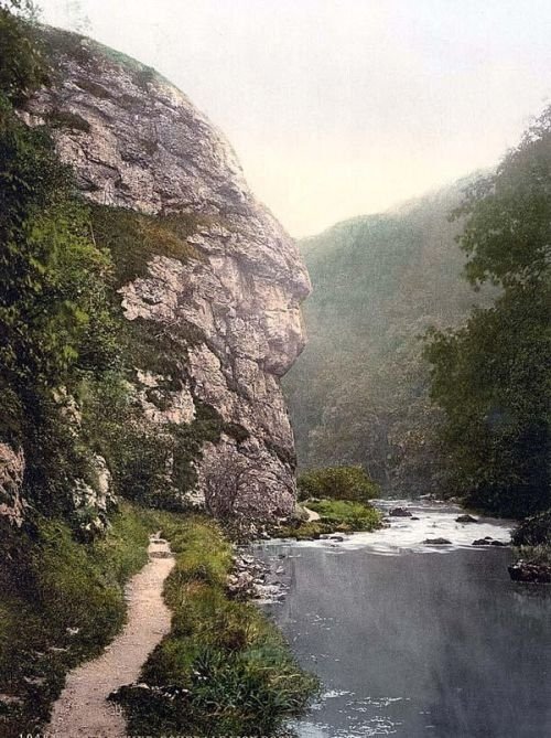 History: Color photographs of old England, United Kingdom