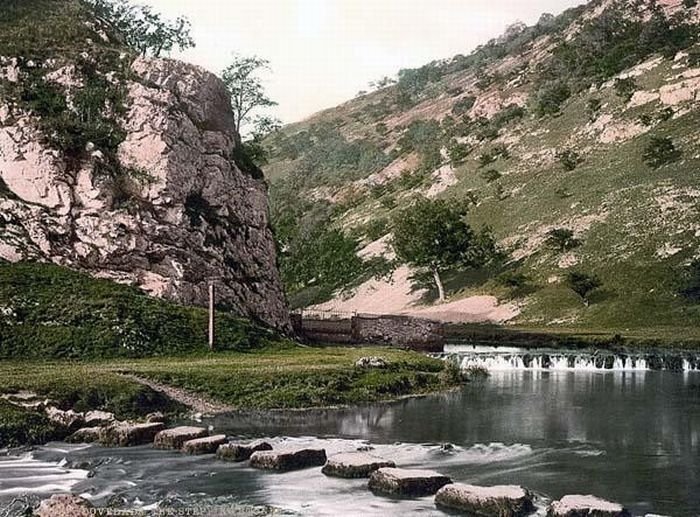 History: Color photographs of old England, United Kingdom