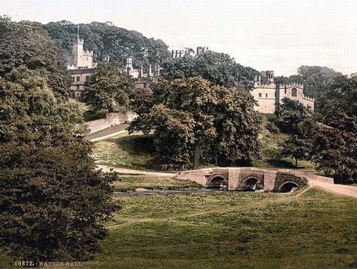 History: Color photographs of old England, United Kingdom