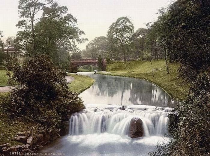 History: Color photographs of old England, United Kingdom