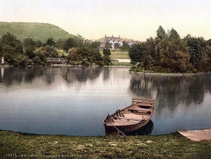 History: Color photographs of old England, United Kingdom