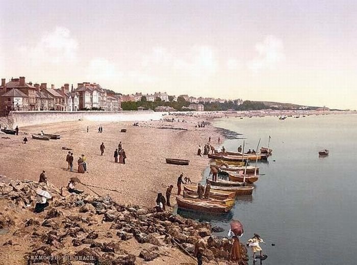 History: Color photographs of old England, United Kingdom