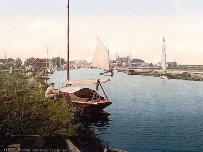 History: Color photographs of old England, United Kingdom