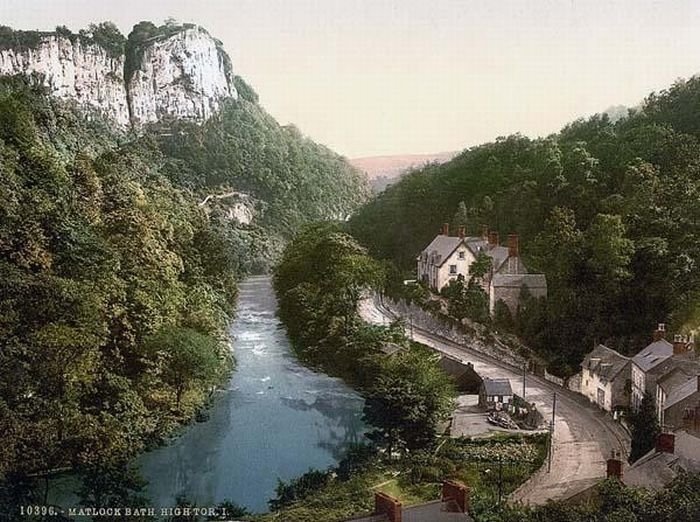 History: Color photographs of old England, United Kingdom