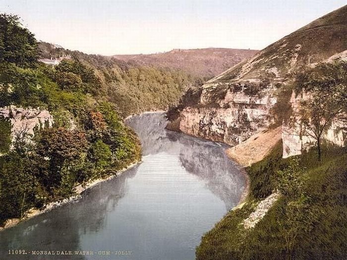 History: Color photographs of old England, United Kingdom