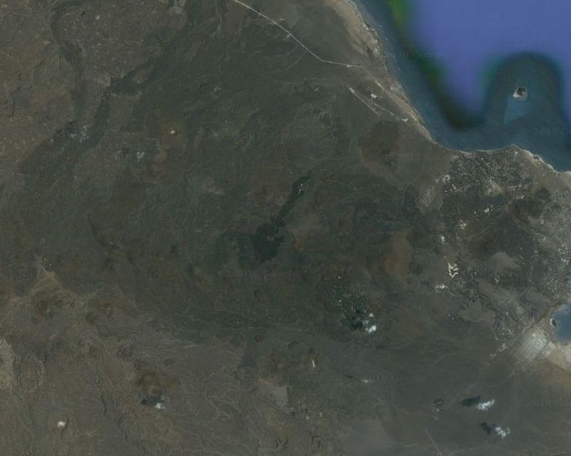 Interesting places on Google Earth