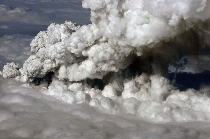 The Eruption of Eyjafjallajökull volcano, Skógar, Mýrdalsjökull, Iceland