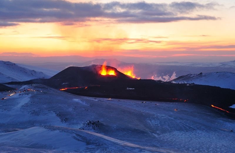 The Eruption of Eyjafjallajökull volcano, Skógar, Mýrdalsjökull, Iceland