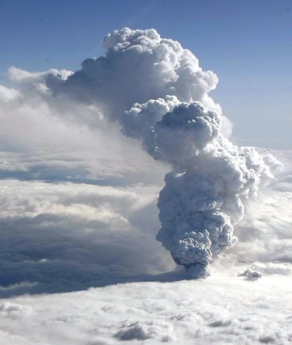 The Eruption of Eyjafjallajökull volcano, Skógar, Mýrdalsjökull, Iceland