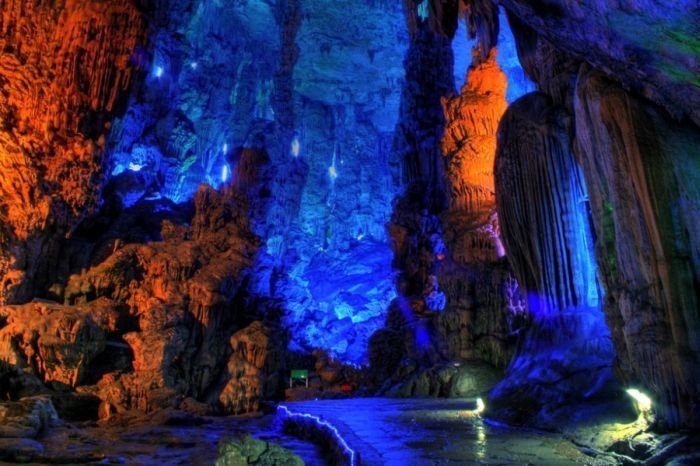 Reed Flute Cave, Guilin, Guangxi, China