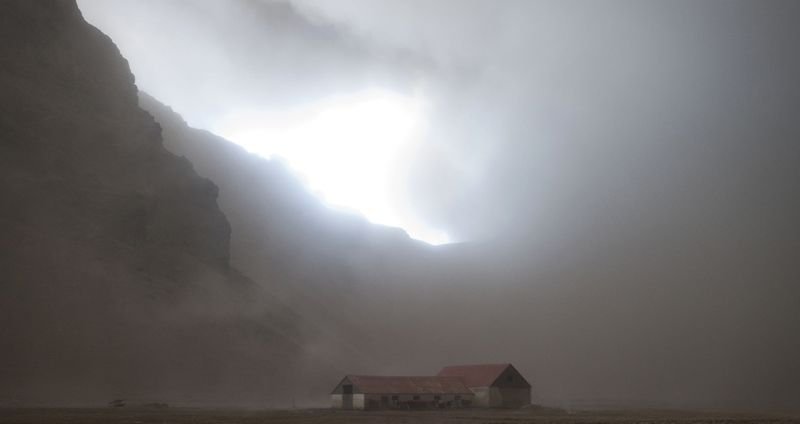 Country of volcanoes, Iceland