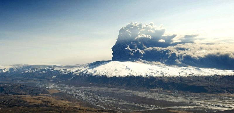 Country of volcanoes, Iceland