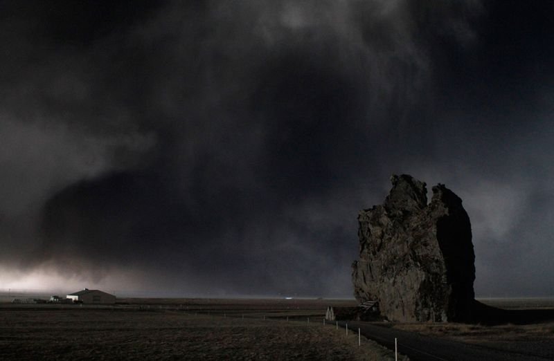 Country of volcanoes, Iceland