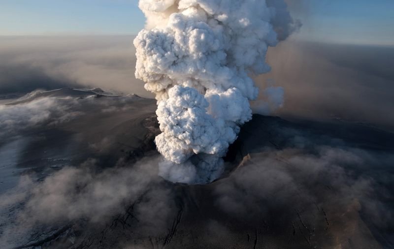 Country of volcanoes, Iceland