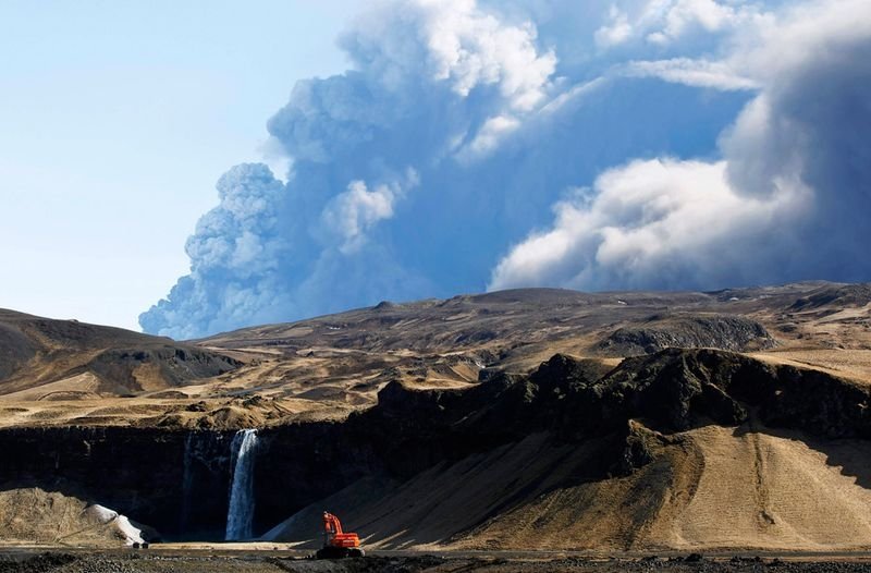 Country of volcanoes, Iceland