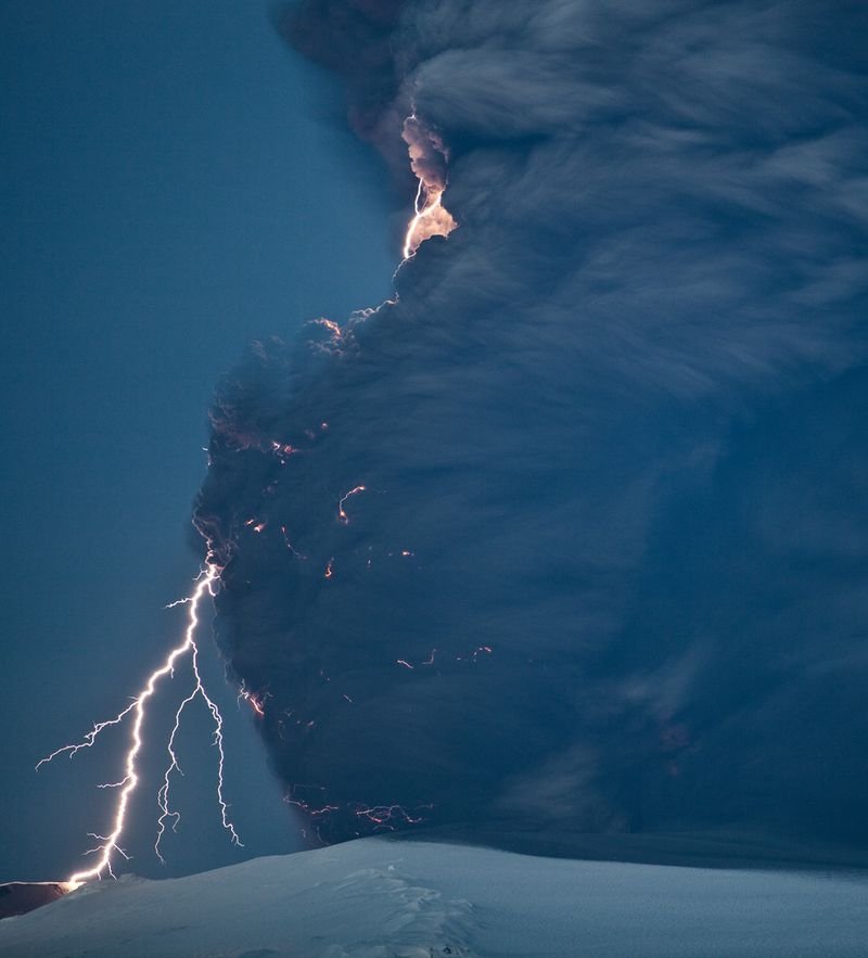 Country of volcanoes, Iceland
