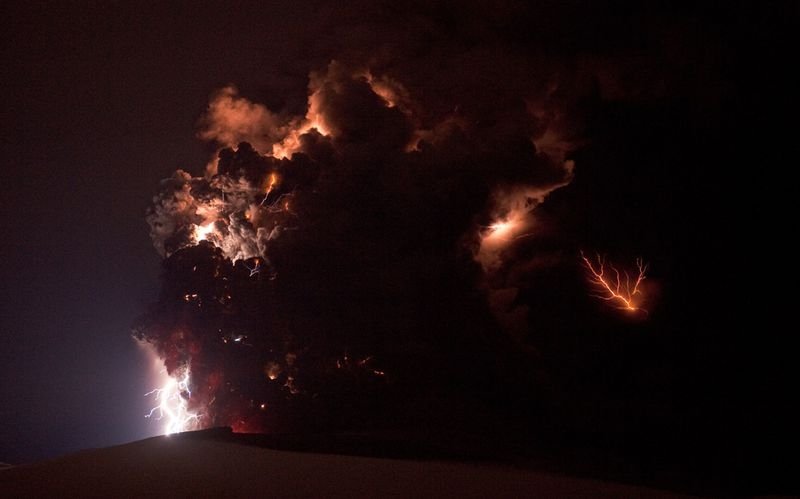 Country of volcanoes, Iceland