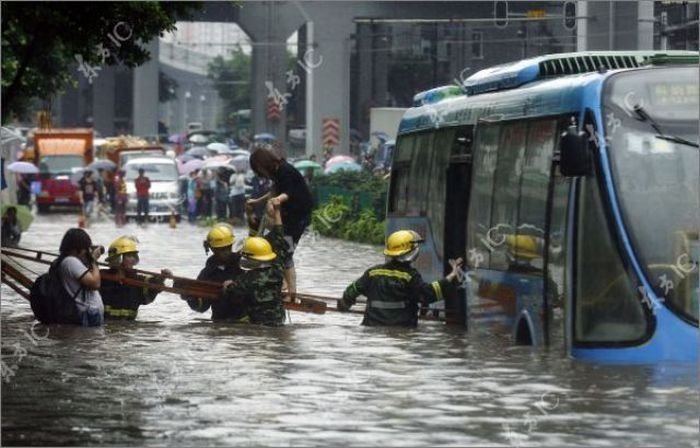 Floods, Guangdong, China