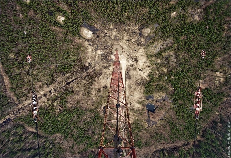 Views of Moscow region from tower, Russia