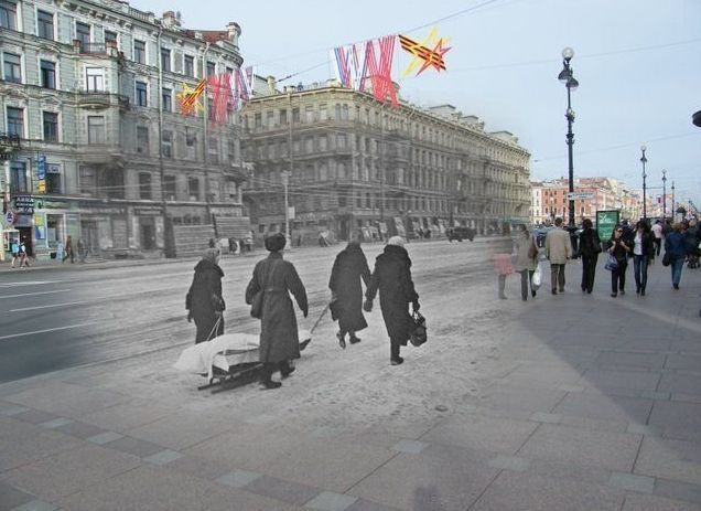 History: Siege of Leningrad, September 8, 1941 - January 27, 1944