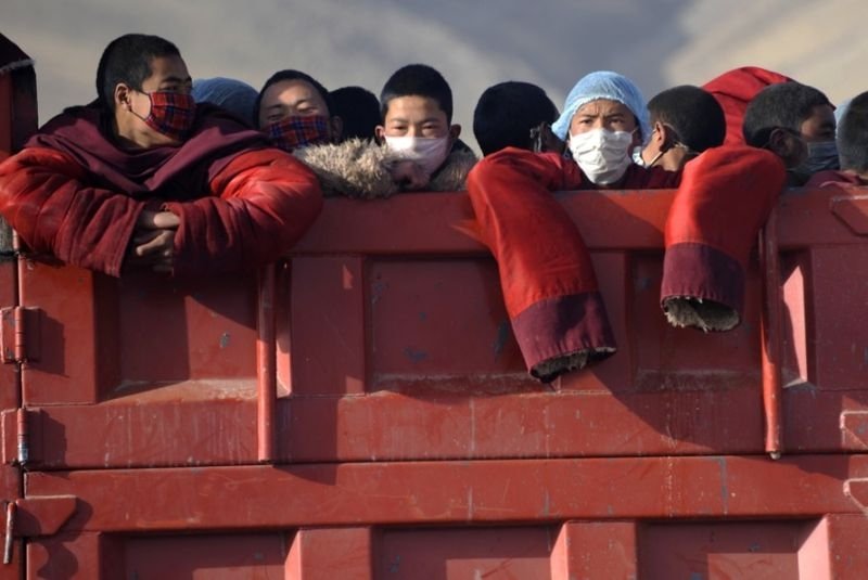 Earthquake in Yushu county, Qinghai, China