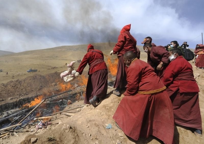 Earthquake in Yushu county, Qinghai, China