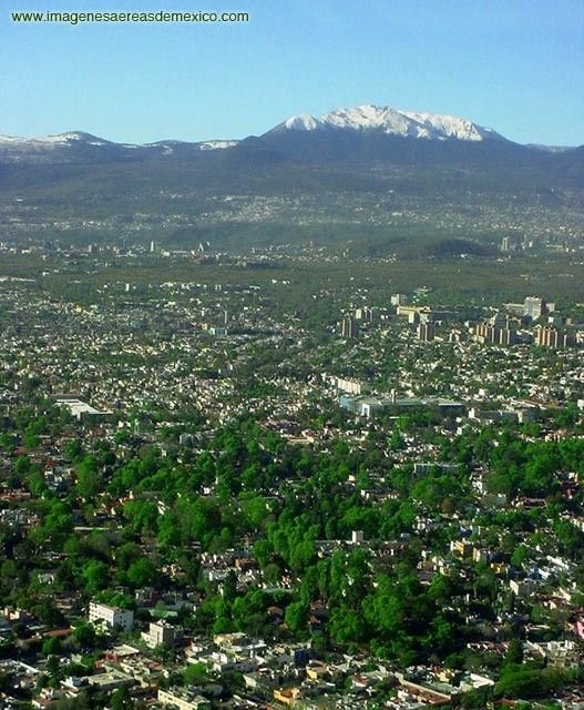 Aerial photography of Mexico City, Mexico