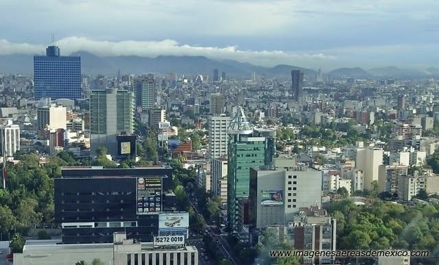 Aerial photography of Mexico City, Mexico