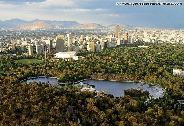 Aerial photography of Mexico City, Mexico