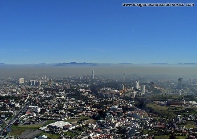Aerial photography of Mexico City, Mexico